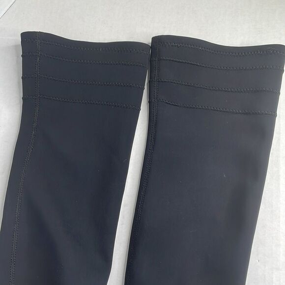 Free People Outer Limits thigh-high over-the-knee black stretch boots - Picture 9 of 13